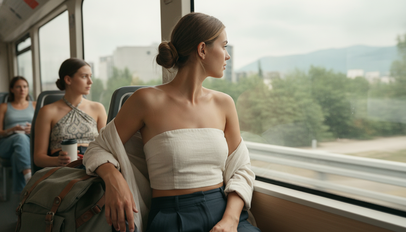 Sleeveless Crop Tops: Names Like Tank, Halter & Tube